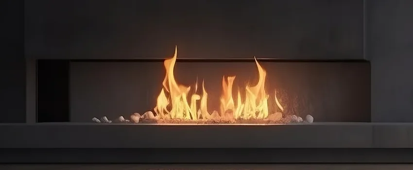 B-Vent Gas Fireplace Installation in Mooresville, NC