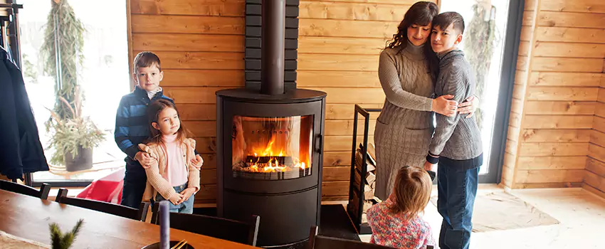 Morso Cast Iron Fireplace Insert Installation in Mooresville, North Carolina