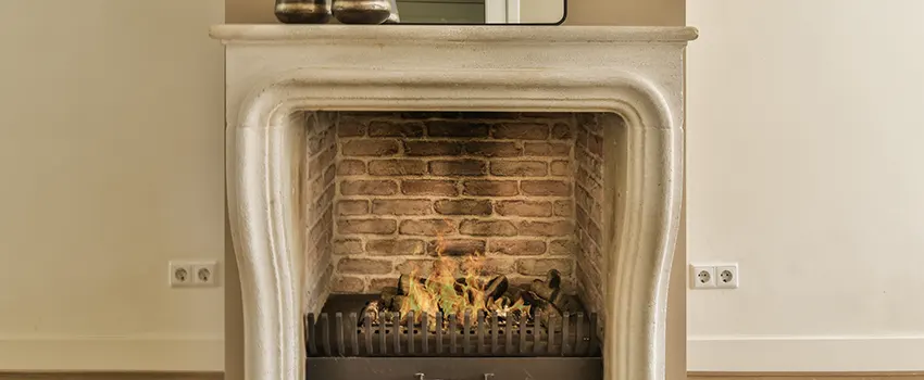 Vintage-style Fireplace Redesign in Mooresville, North Carolina