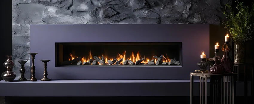 Ember Bed for Ventless Gas Fireplace in Mooresville, NC