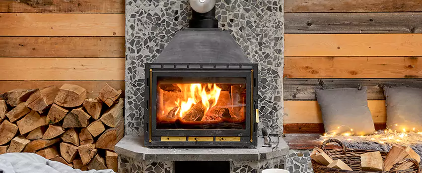 Outdoor Morso Fireplace Broken Screen Replacement in Mooresville, NC
